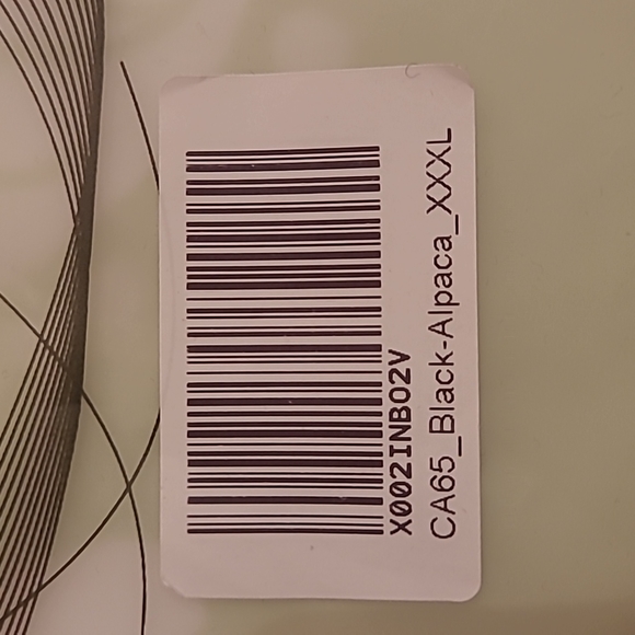 Christmas Black Alpaca PJ set - Picture 3 of 4